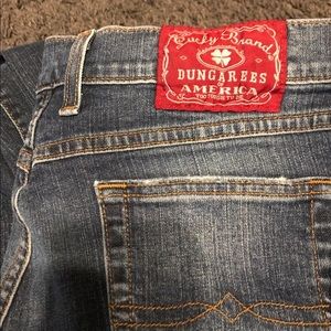 Lucky brand dungarees jeans